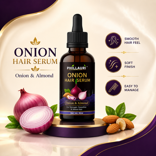 Phillauri Onion & Almond Hair Serum