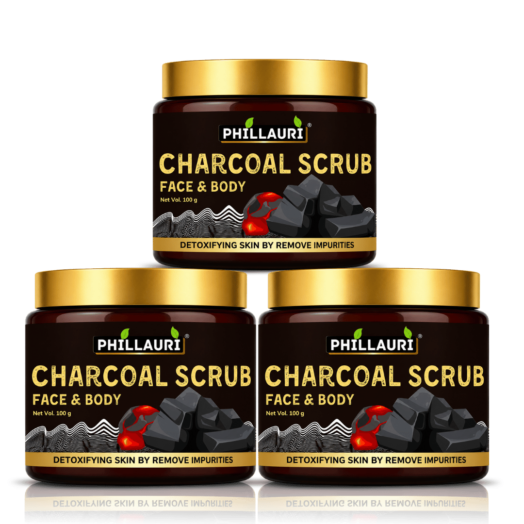 Phillauri Charcoal Scrub