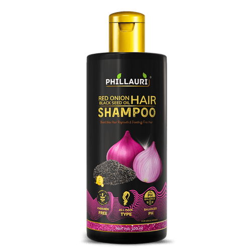 Phillauri Red Onion with Black Seed Oil Shampoo
