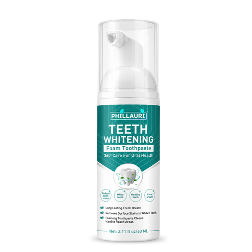 Phillauri Teeth Whitening Foam Toothpaste