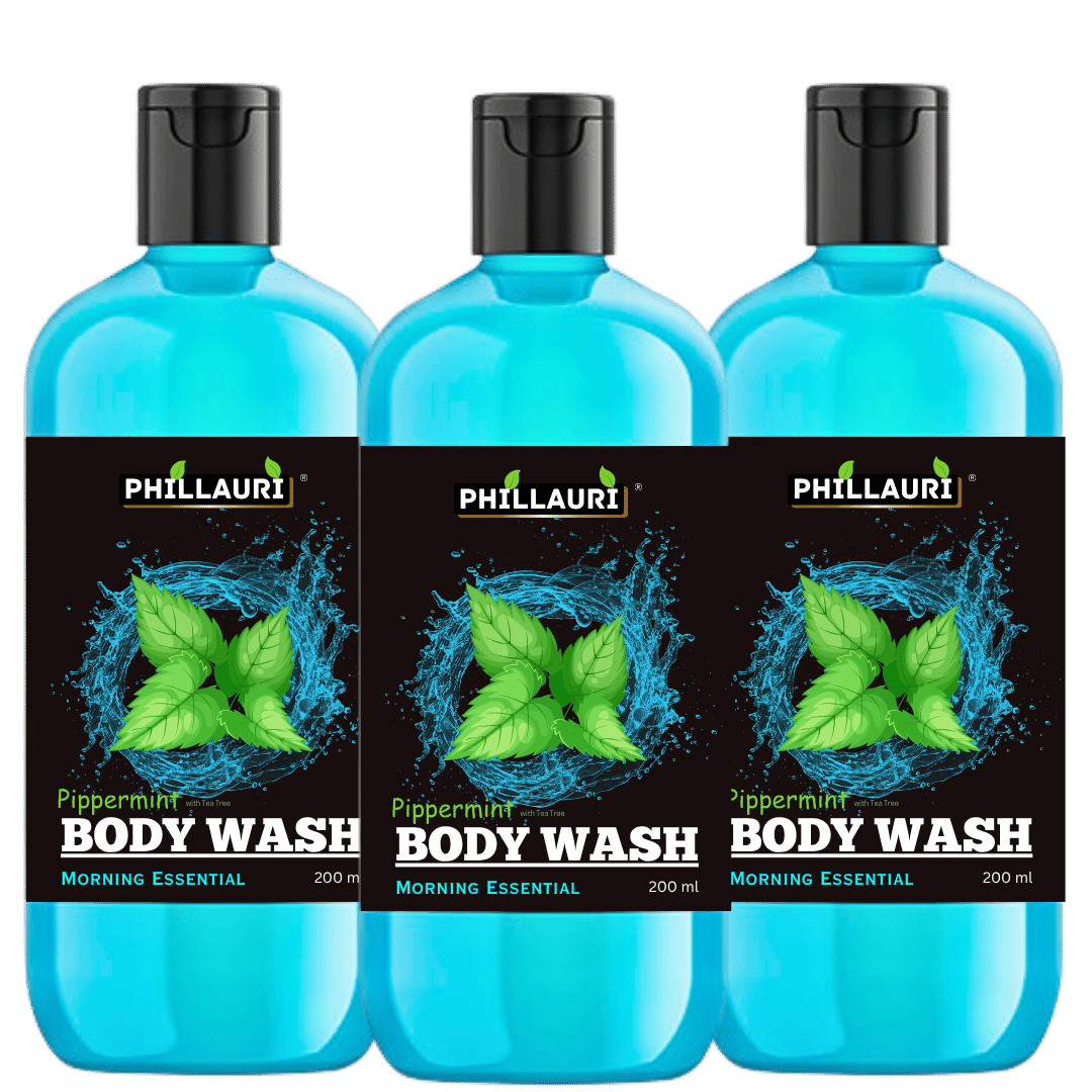 Phillauri Peppermint Body Wash – Coconut Cleansers & Essential Oils
