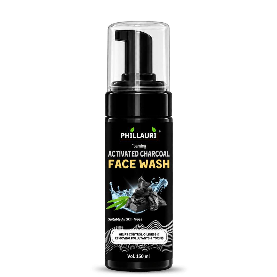 Phillauri Activated Charcoal Foaming Face Wash