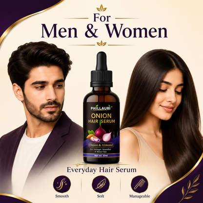 Phillauri Onion & Almond Hair Serum