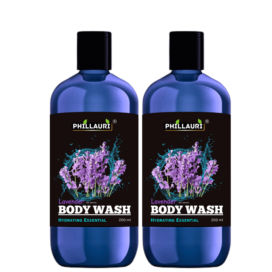 Phillauri Lavender Body Wash – With Rosemary Extract & Glycerin