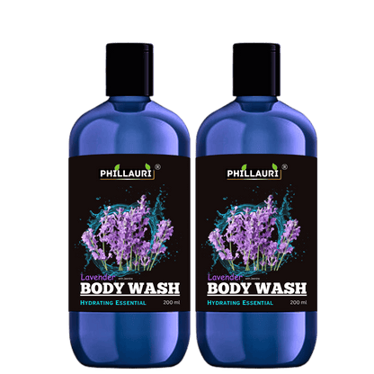 Phillauri Lavender Body Wash – With Rosemary Extract & Glycerin