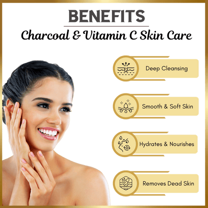 Phillauri Charcoal & Vitamin C Skin Care Kit