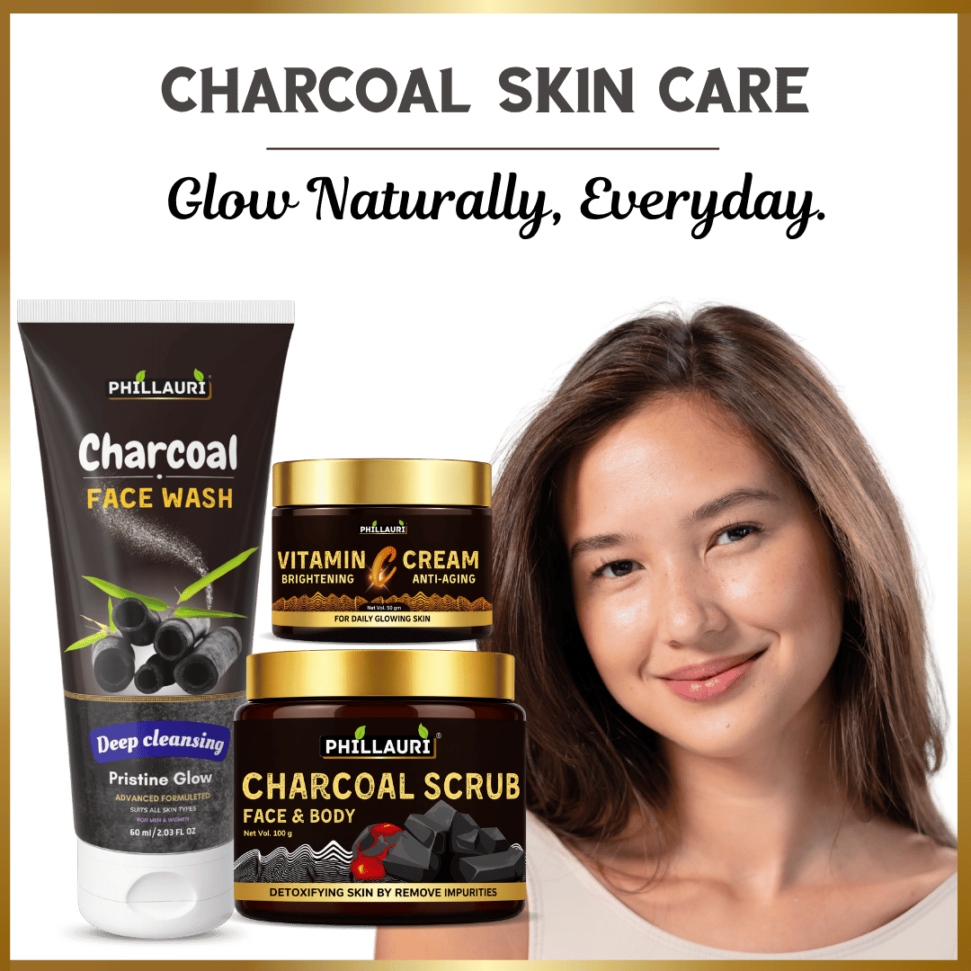 Phillauri Charcoal & Vitamin C Skin Care Kit