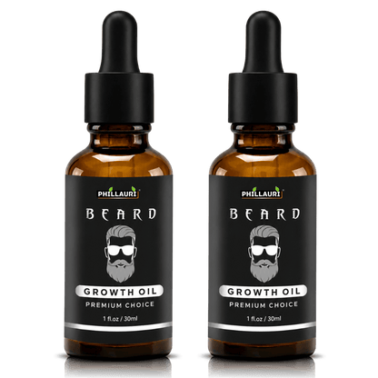 Phillauri Beard Growth Oil – With Castor, Argan & Almond Oil
