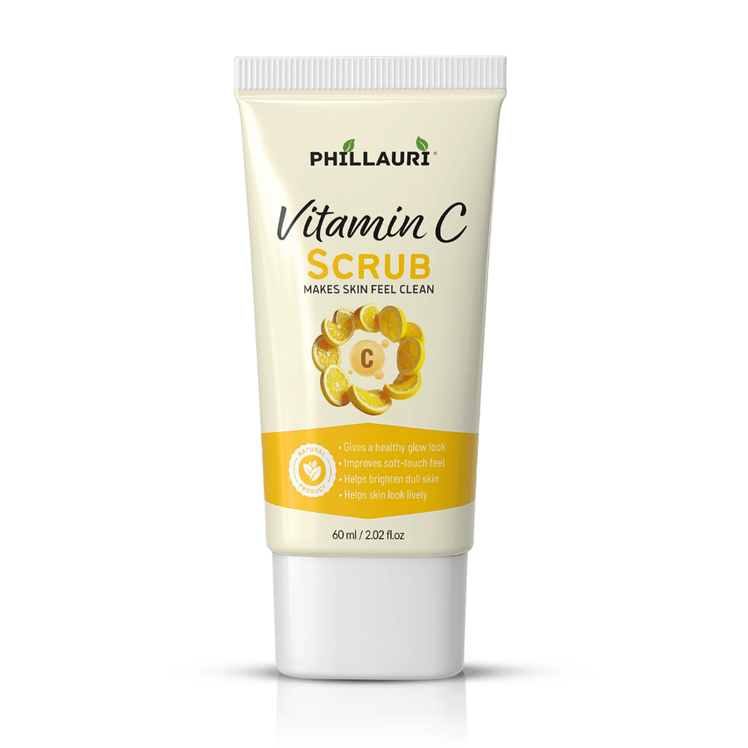 Phillauri Vitamin C Scrub – Gentle Exfoliating Face & Body Scrub
