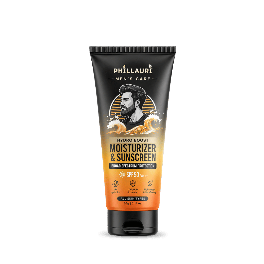 Phillauri Men's Hydro Boost Moisturizer & Sunscreen SPF 50