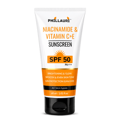 Phillauri Niacinamide & Vitamin C+E Sunscreen SPF 50