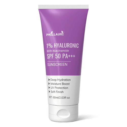 Phillauri 1% Hyaluronic with Niacinamide Sunscreen
