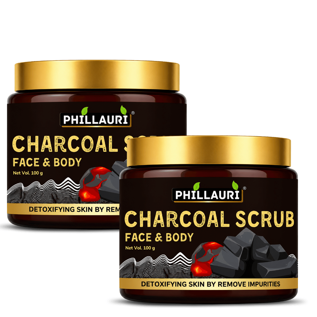 Phillauri Charcoal Scrub