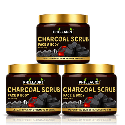 Phillauri Charcoal Scrub