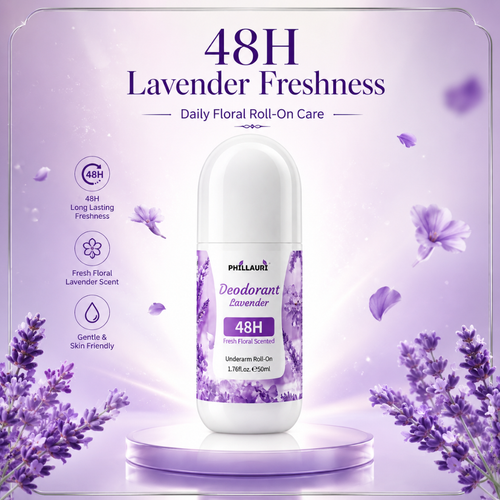 Phillauri Lavender Roll-On Deodorant
