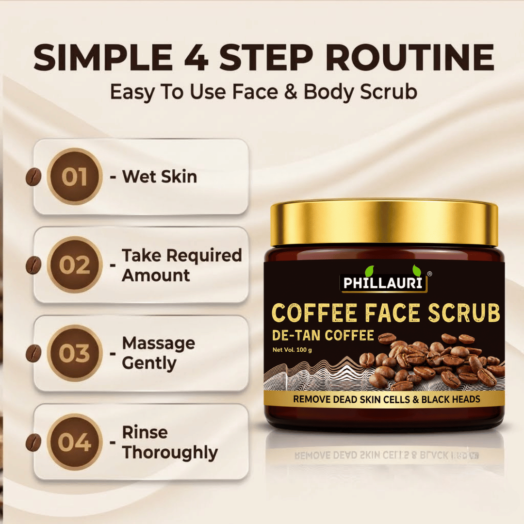Phillauri Coffee Face Scrub