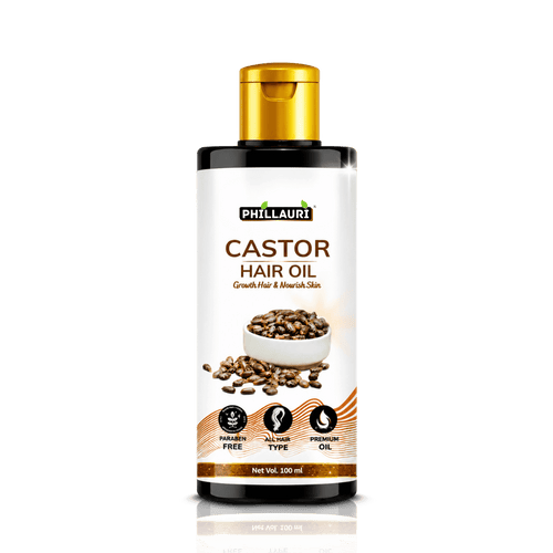 Phillauri Castor Hair Oil – For Hair Growth & Nourished Skin, 100ml
