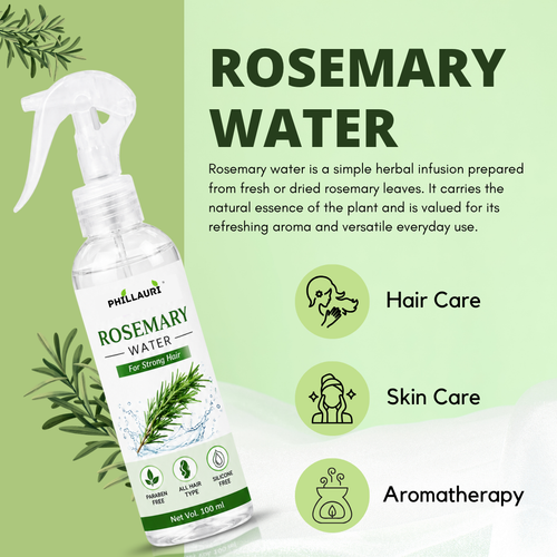 Phillauri Rosemary Water – For Strong Hair & Healthy Skin