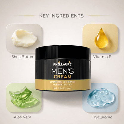 Phillauri Men's Cream - With Shea Butter & Hyaluronic