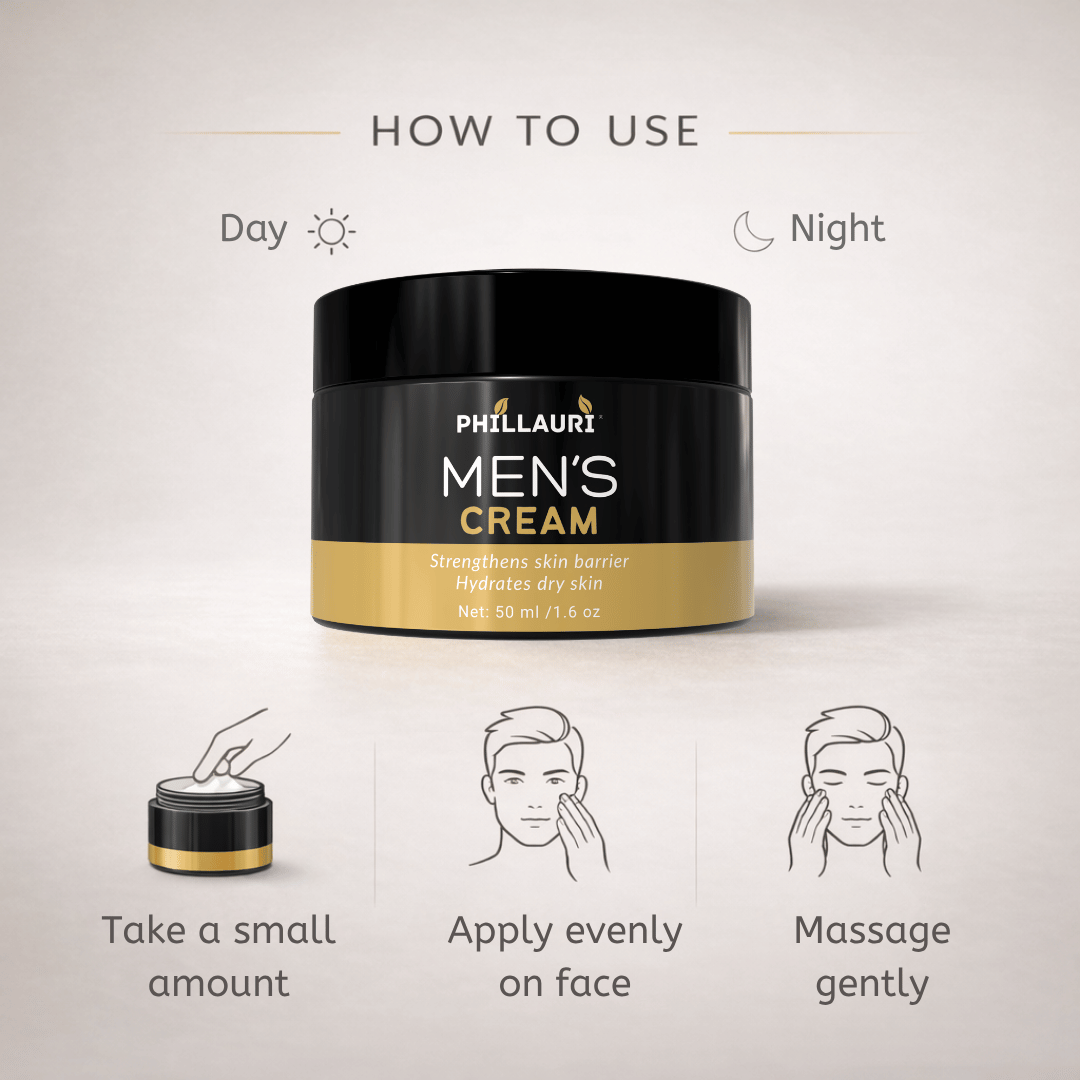 Phillauri Men's Cream - With Shea Butter & Hyaluronic
