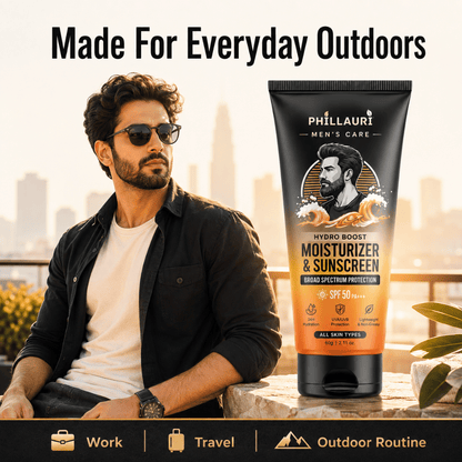 Phillauri Men's Hydro Boost Moisturizer & Sunscreen