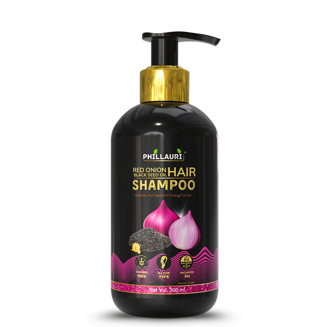 Phillauri Red Onion with Black Seed Oil Shampoo