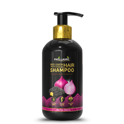 Phillauri Red Onion with Black Seed Oil Shampoo