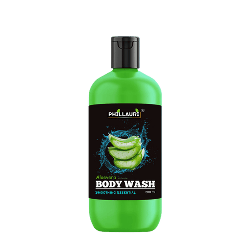 Phillauri Aloe Vera Body Wash – Glycerin & Essential Oils
