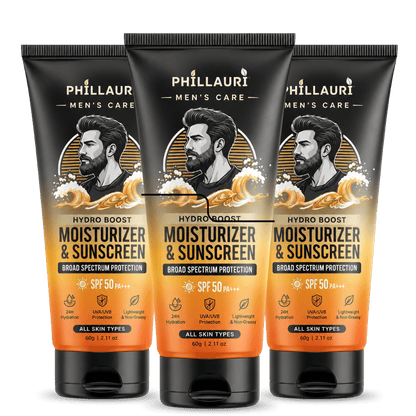 Phillauri Men's Hydro Boost Moisturizer & Sunscreen
