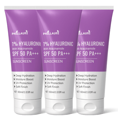 Phillauri 1% Hyaluronic with Niacinamide Sunscreen