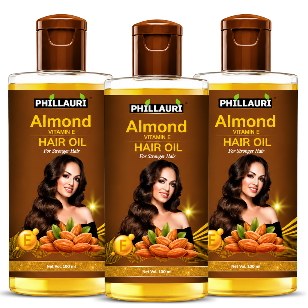 Phillauri Almond Vitamin E Hair Oil
