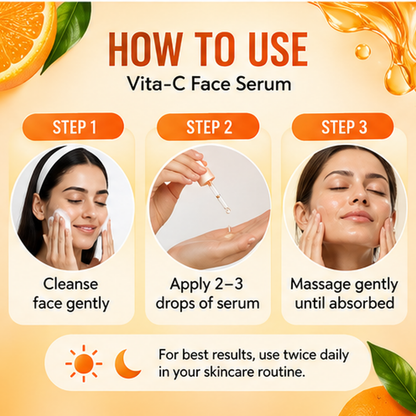 Phillauri Vita-C Face Serum – With 10% Vitamin C.