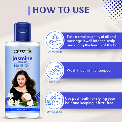 Phillauri Jasmine Coconut Hair Oil