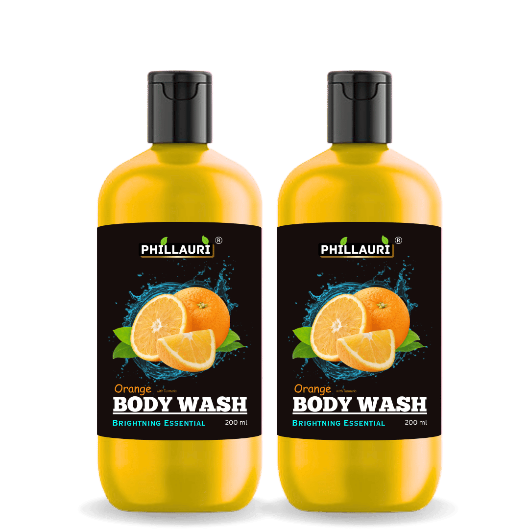 Phillauri Orange Body Wash – With Turmeric Extract & Glycerin