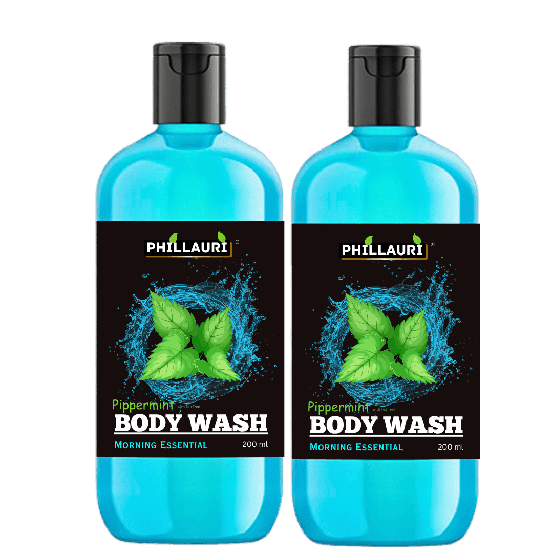 Phillauri Peppermint Body Wash –  Coconut Cleansers & Essential Oils