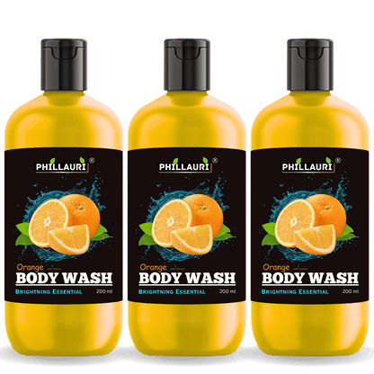 Phillauri Orange Body Wash – With Turmeric Extract & Glycerin