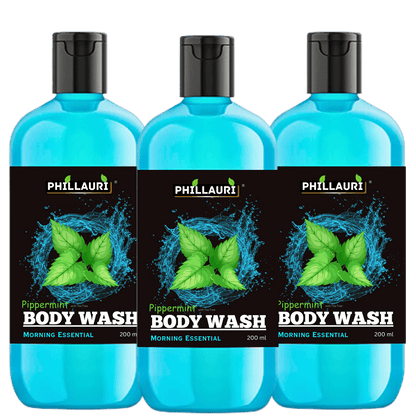 Phillauri Peppermint Body Wash –  Coconut Cleansers & Essential Oils