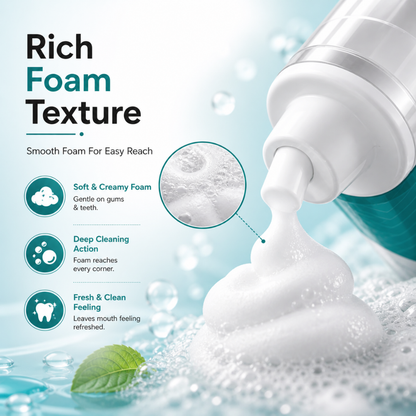Phillauri Teeth Whitening Foam Toothpaste