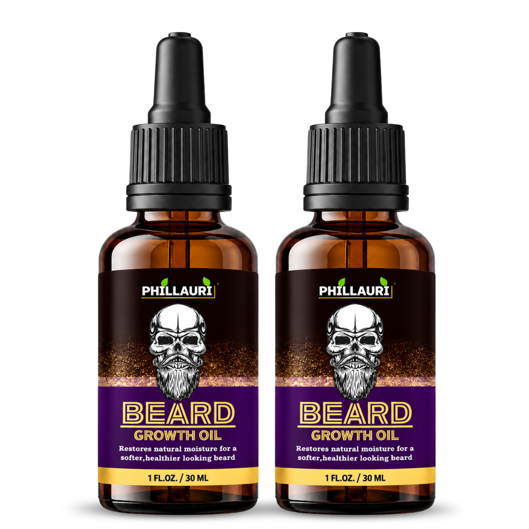 Phillauri Beard Growth Oil – With Castor & Sesame Oil
