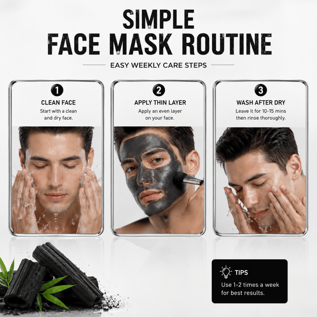 Phillauri Bamboo Charcoal Face Mask