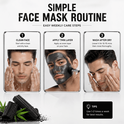 Phillauri Bamboo Charcoal Face Mask