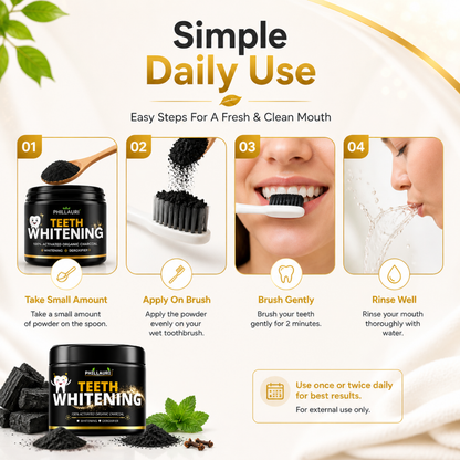 Phillauri Teeth Whitening Powder