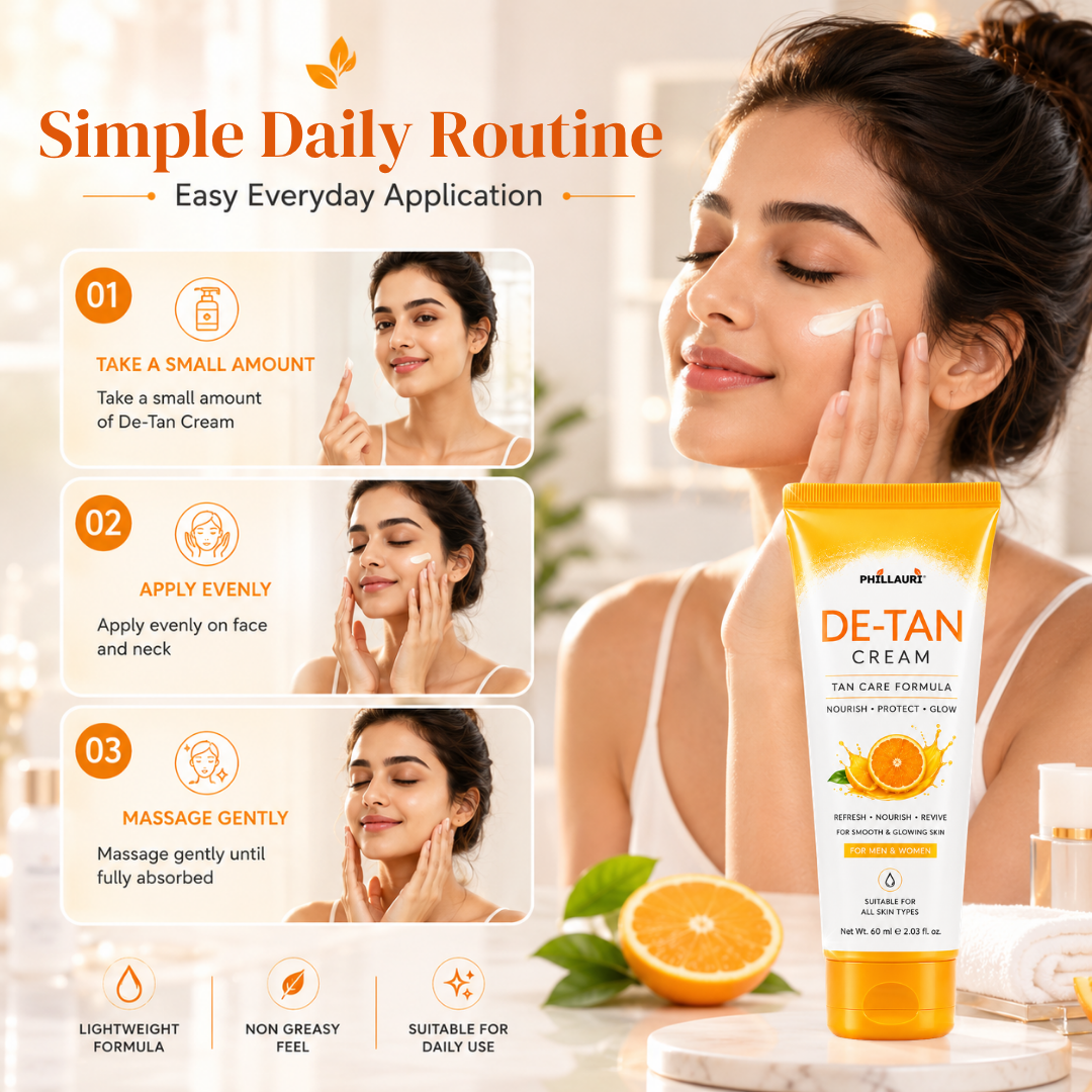 Phillauri De-Tan Cream – With Vitamin C, Niacinamide & Aloe Vera