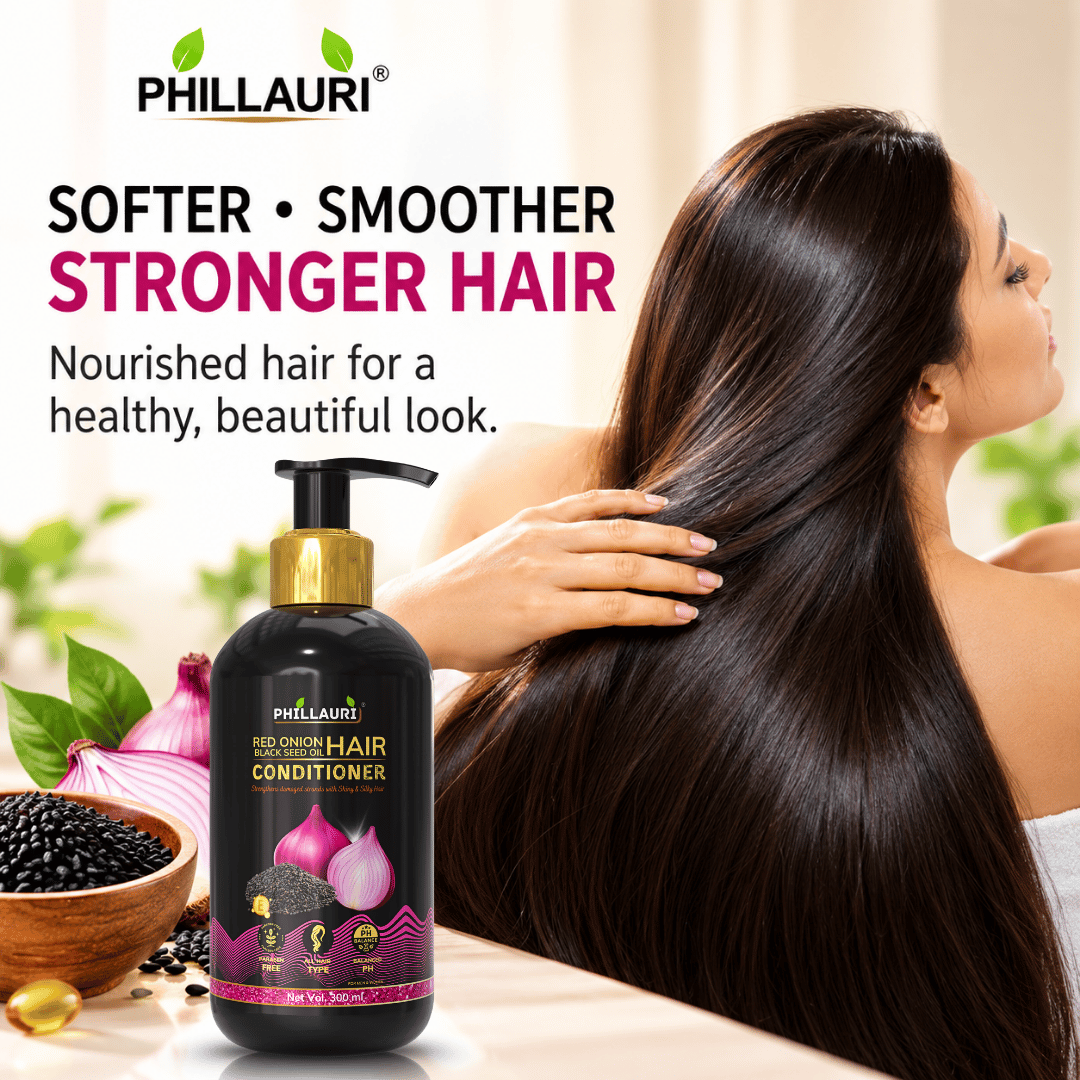Phillauri Red Onion with Black Seed Oil Hair Conditioner