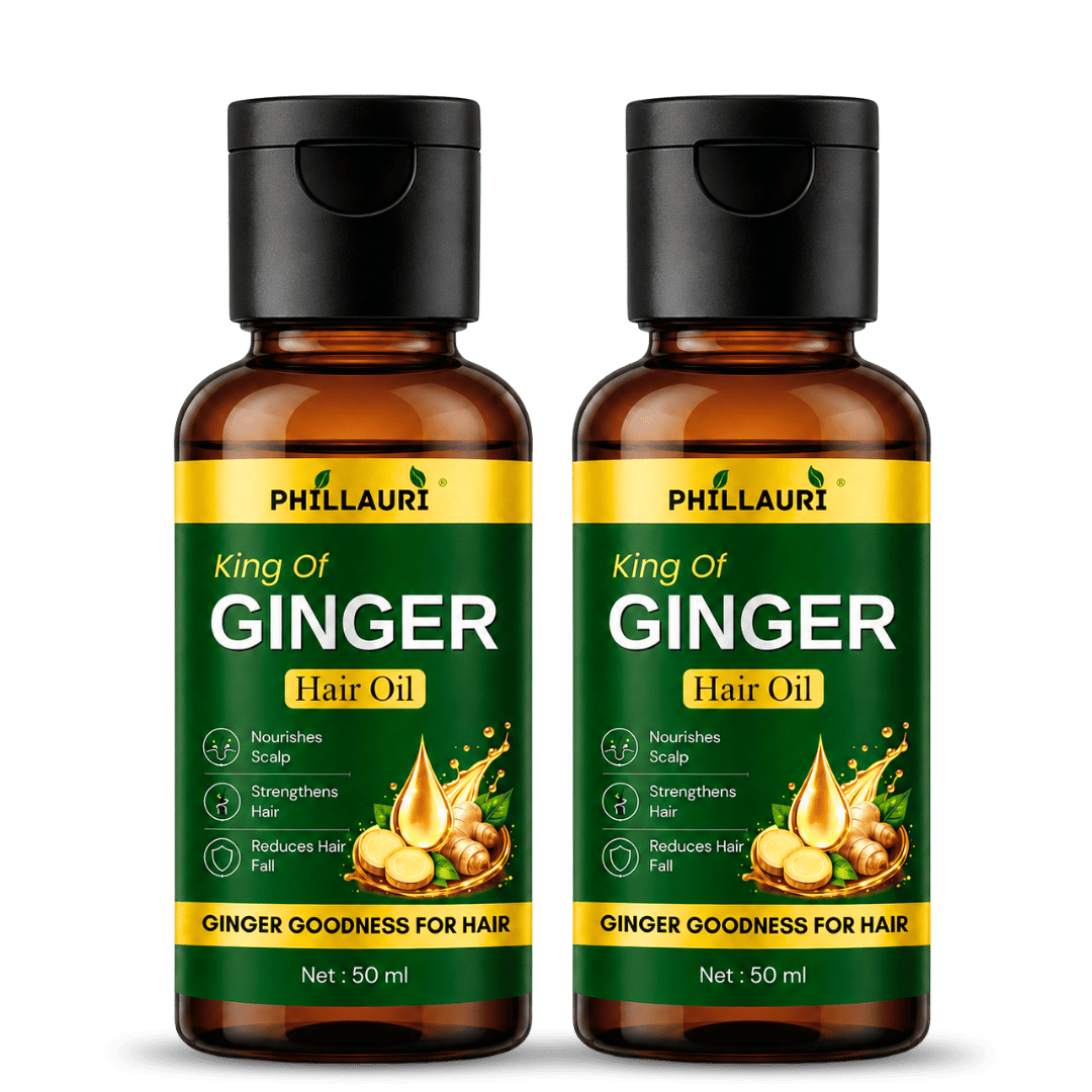 Phillauri King Of Ginger Hair Oil – With Natural Ginger Extract