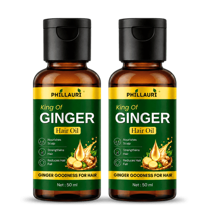 Phillauri King Of Ginger Hair Oil – With Natural Ginger Extract
