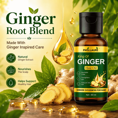 Phillauri King Of Ginger Hair Oil – With Natural Ginger Extract
