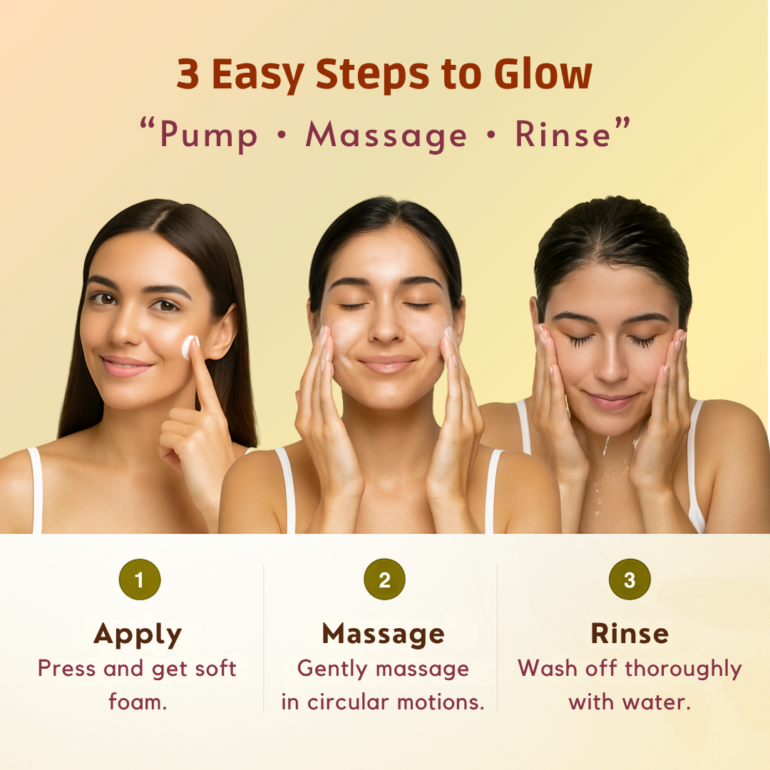 Phillauri Vitamin C Foaming Face Wash – With Aloe Vera & Green Tea