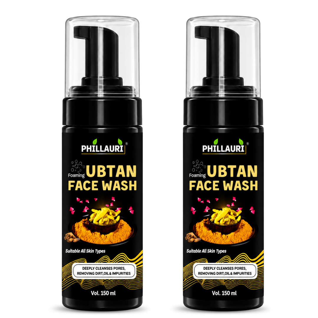 Phillauri Ubtan Foaming Face Wash - Sandalwood & Rose Flower
