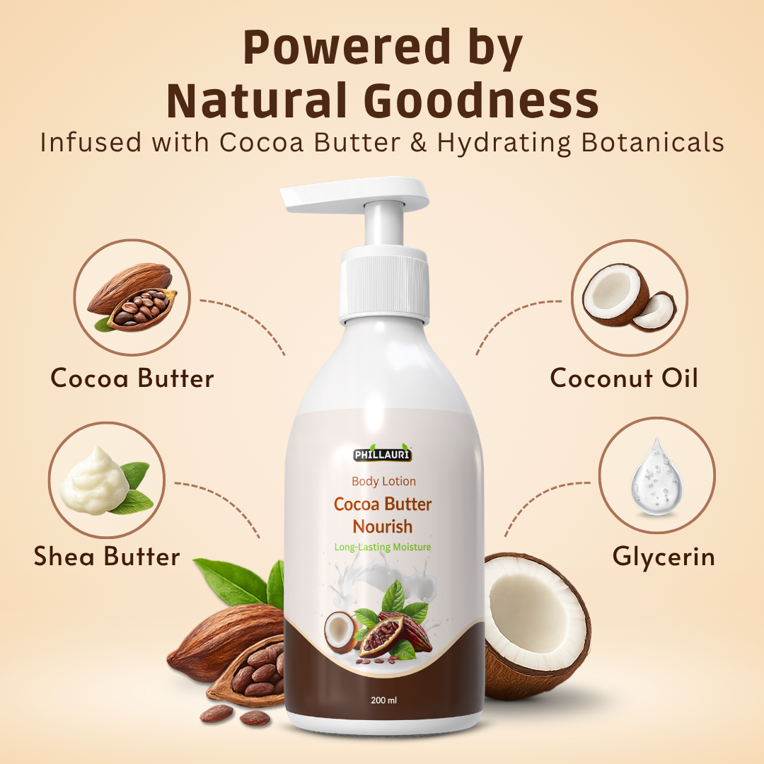 Phillauri Cocoa Butter Body Lotion